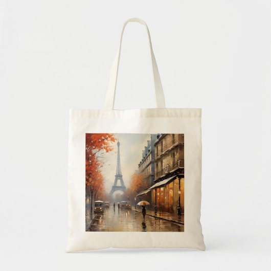 Herfst in Parijs Frankrijk. Tote Bag (Voorkant)