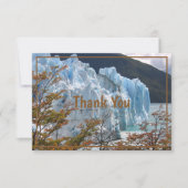 Herfst in Perito Moreno Glacier, Argentinië Bedankkaart (Voorkant)