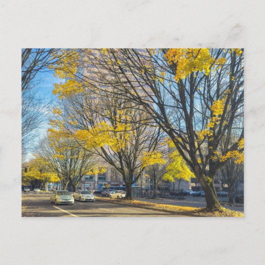 Herfst in Portland, Oregon Briefkaart (Voorkant)