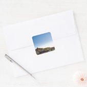 Herfst in Porvoo Vierkante Sticker (Envelop)