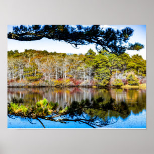 Herfst in Provincetown Poster