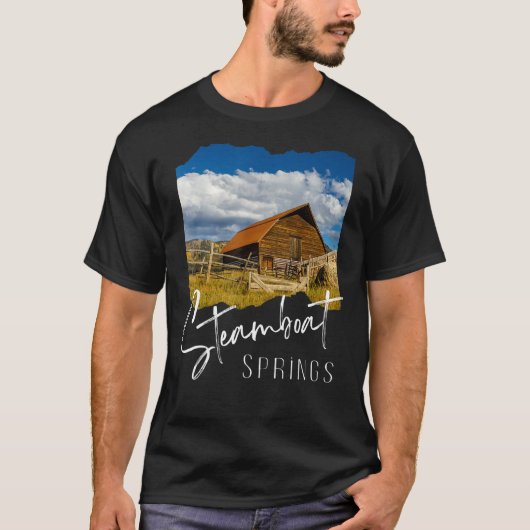 Herfst in Steamboot Springs Colorado T-shirt (Voorkant)