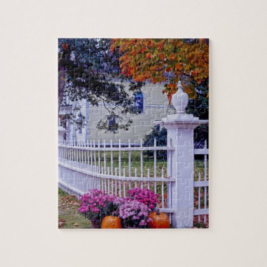 Herfst in Vermont Legpuzzel (Verticaal)