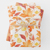 Herfst in Waterverf inpakvellen Inpakpapier Vel (In situ)