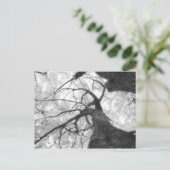 Herfst in zwart-wit Briefkaart (Staand voorkant)