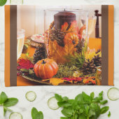 Herfst instellen theedoek (Gevouwen)