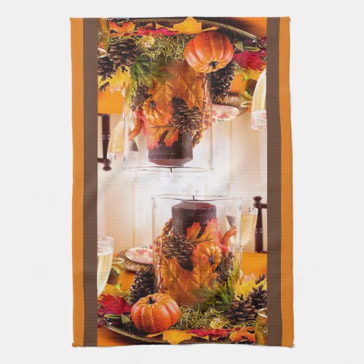 Herfst instellen theedoek (Verticaal)