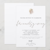 HERFST INVITE KAART (Voorkant / Achterkant)