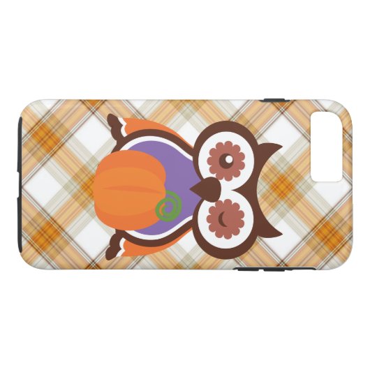 Herfst iPhone 7 plus zwaar hoesje (Achterkant (Horizontaal))