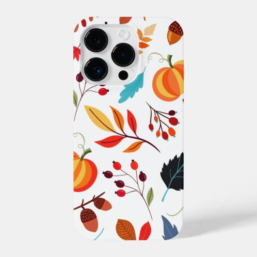 Herfst iPhone Case Hoesje (Achterkant)
