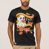 Herfst is Boo-tiful - Herfst is mooi - Ghost T-shirt (Voorkant)