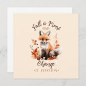 Herfst is een bewijs dat verandering mooi is (Voorkant / Achterkant)