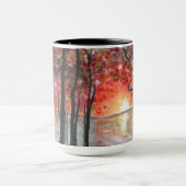 Herfst is groot, 15 oz. KoffieMok Mok (Midden)