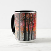 Herfst is groot, 15 oz. KoffieMok Mok (Voorkant links)