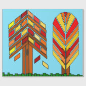 Herfst is hier cadeaupapier (Vlak)