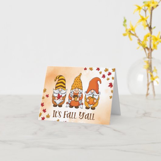 HERFST IS HIER EN "HALLOWEEN" OOK KAART (Gele Bloem)