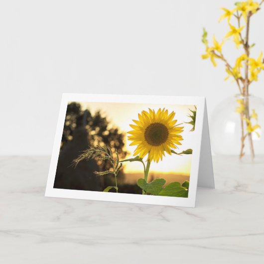 HERFST IS HIER EN THANKSGIVING IS IN DE BUURT KAART (Gele Bloem)