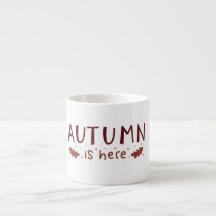 Herfst Is Hier Minimalistische Herfst Mok