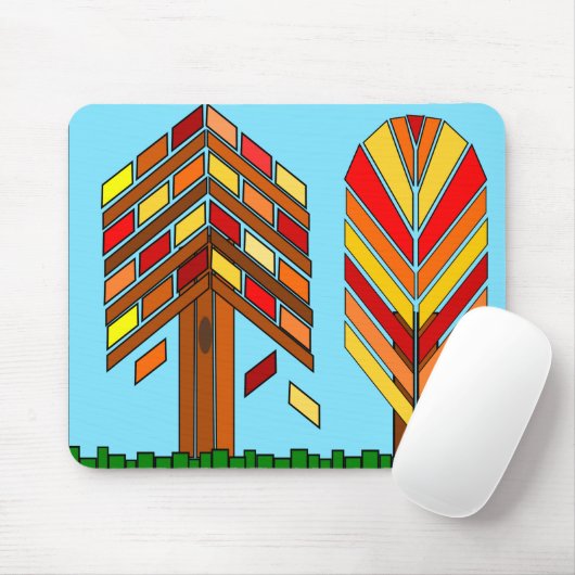 Herfst is hier muismat (Met muis)