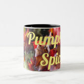 Herfst is hier ontwerp-Mok met twee toonaangevende Tweekleurige Koffiemok (Center)