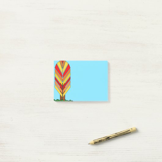 Herfst is hier post-it® notes (Op bureau)