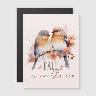Herfst is in de lucht - Schattigee vogels en herfs
