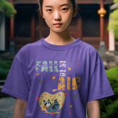 Herfst is in lucht met swingende wasbeer t-shirt