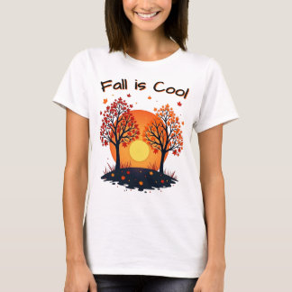 Herfst is Leuk - Seizoensgebonden Herfstbladeren T-shirt