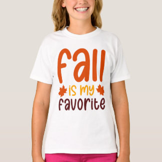 Herfst Is Mijn Favoriet - Gezellige Herfst Citaat T-shirt