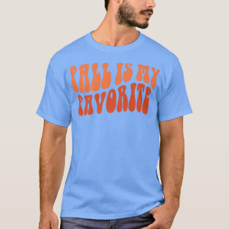 Herfst is mijn favoriete Hallo Herfst Vibes Pumpki T-shirt