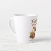 Herfst is mijn favoriete kleur - champignons en bl latte mok (Linkerhoek)