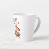 Herfst is mijn favoriete kleur - champignons en bl latte mok (Rechterhoek)