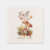 Herfst is mijn favoriete kleur - champignons en bl