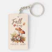 Herfst is mijn favoriete kleur - champignons en bl sleutelhanger (achterkant)