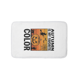 Herfst Is Mijn Favoriete Kleur Halloween Pompoen D Badmat