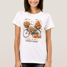 Herfst Is Mijn Favoriete Seizoen T-shirt Fiets