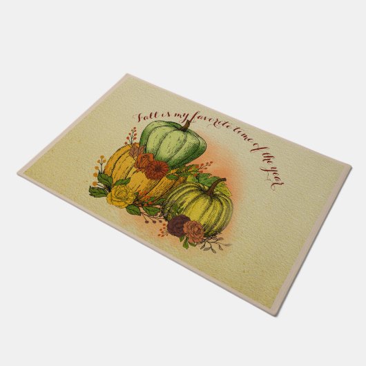 Herfst is mijn favoriete tijd van het jaar deurmat (Schuin)