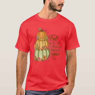 Herfst is mijn favoriete tijd van het jaar Herfst  T-shirt