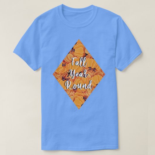 Herfst jaar - ronde t-shirt (Design voorkant)