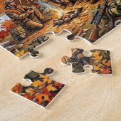 Herfst Jachtcompilatie Legpuzzel (Zijkant)
