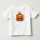 Herfst Jack-o-lantaarn Halloween Kinder Shirts (Voorkant)