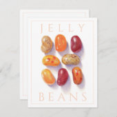 HERFST JELLY BEANS 4.25x5.5 Plat Kaart (Voorkant / Achterkant)