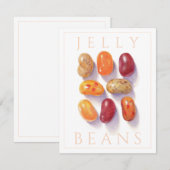 HERFST JELLY BEANS 4.25x5.5 Platte Kaart (Voorkant / Achterkant)