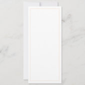 HERFST JELLY BEANS 4x9.25 Platte Kaart (Achterkant)