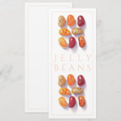 HERFST JELLY BEANS 4x9,25 Vlakke kaart (Voorkant / Achterkant)
