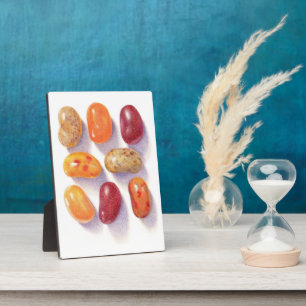 HERFST JELLY BEANS 5x7 Plaque met Ezel Fotoplaat