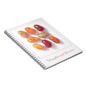 HERFST JELLY BEANS 6.5x8.75 Spiraal Notitieboek (Rechterzijde)