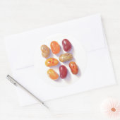 HERFST JELLY BEANS Grote Ronde Stickers (Envelop)