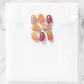 HERFST JELLY BEANS Grote Ronde Stickers (Tas)
