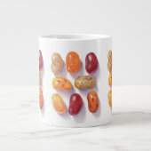 HERFST JELLY BEANS Grote Witte Mok (Voorkant)